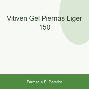 VITIVEN GEL PIERNAS LIGER 150
