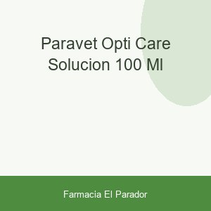 PARAVET OPTI-CARE SOLUCION 100 ML.