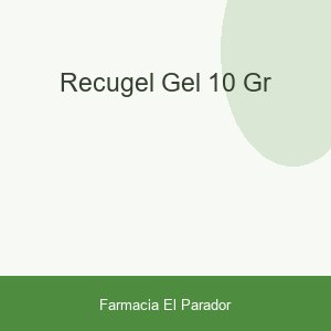 RECUGEL GEL 10 GR
