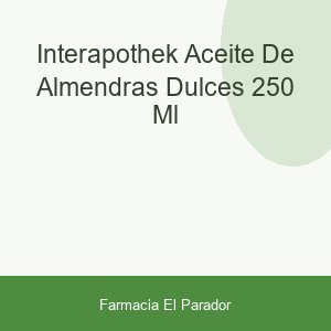 INTERAPOTHEK ACEITE DE ALMENDRAS DULCES  250 ML