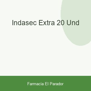 INDASEC EXTRA 20 UND.