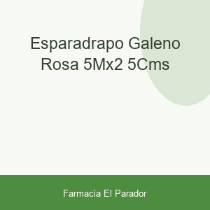 ESPARADRAPO GALENO ROSA 5MX2'5CMS