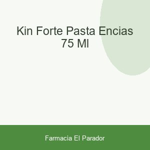 KIN FORTE PASTA ENCIAS 75 ML