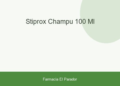 STIPROX CHAMPU 100 ML.