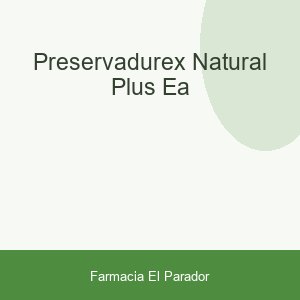 PRESERVA.DUREX NATURAL PLUS EA