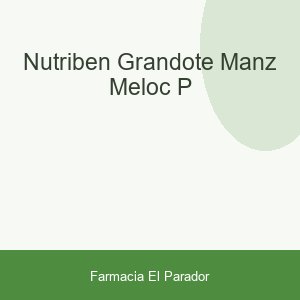 NUTRIBEN GRANDOTE MANZ-MELOC-P