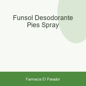 FUNSOL DESODORANTE PIES SPRAY
