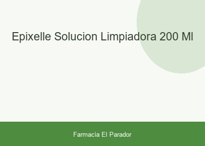 EPIXELLE SOLUCION LIMPIADORA 200 ML