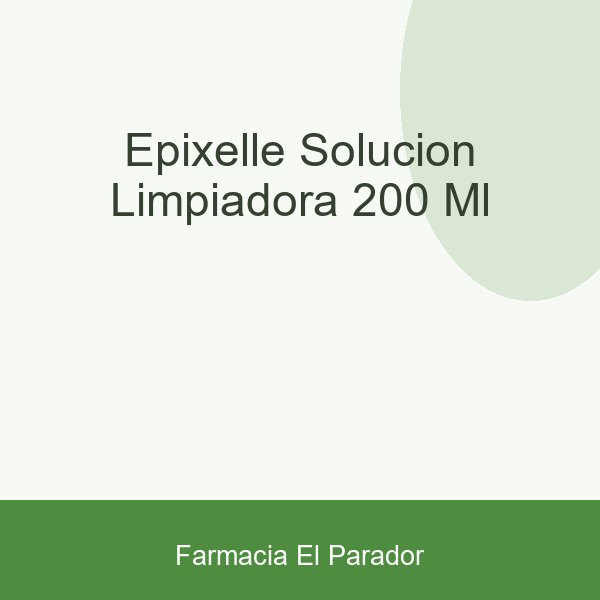 EPIXELLE SOLUCION LIMPIADORA 200 ML