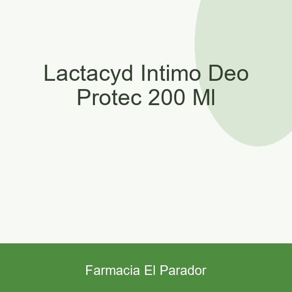 LACTACYD INTIMO DEO PROTEC  200 ML