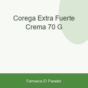 COREGA EXTRA FUERTE CREMA 70 G