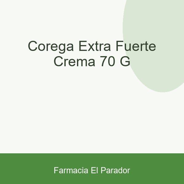 COREGA EXTRA FUERTE CREMA 70 G