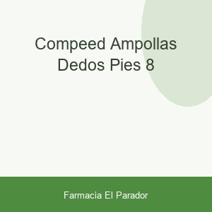 COMPEED AMPOLLAS DEDOS PIES 8