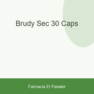 BRUDY SEC  30 CAPS