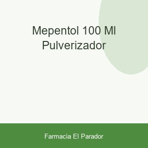 MEPENTOL 100 ML PULVERIZADOR