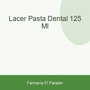 LACER PASTA DENTAL 125 ML.