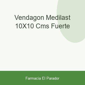 VENDAGON MEDILAST 10X10 CMS FUERTE