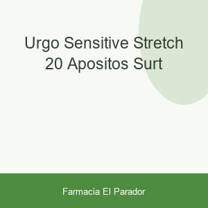 URGO SENSITIVE STRETCH 20 APOSITOS SURT.
