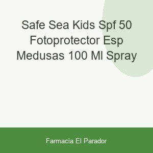 SAFE SEA KIDS SPF 50 FOTOPROTECTOR ESP MEDUSAS  100 ML SPRAY