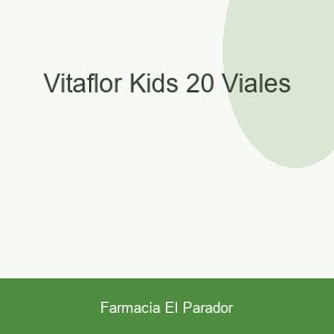 VITAFLOR KIDS 20 VIALES