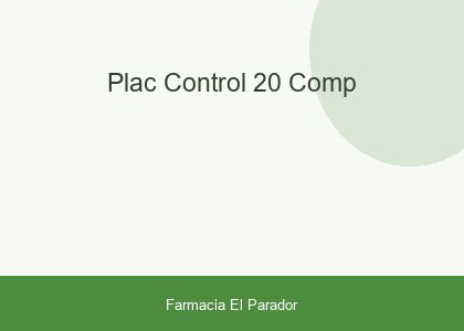 PLAC-CONTROL 20 COMP.