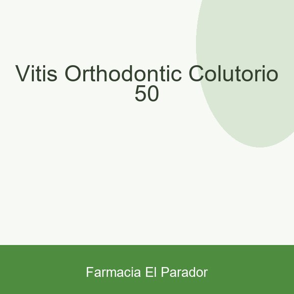 VITIS ORTHODONTIC COLUTORIO 50