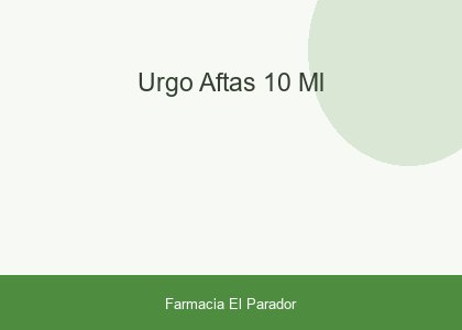 URGO AFTAS 10 ML.