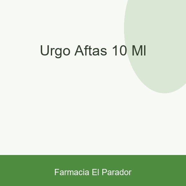URGO AFTAS 10 ML.