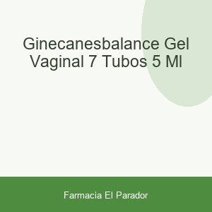 GINECANESBALANCE GEL VAGINAL  7 TUBOS 5 ML