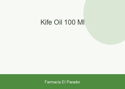 KIFE  OIL 100 ML
