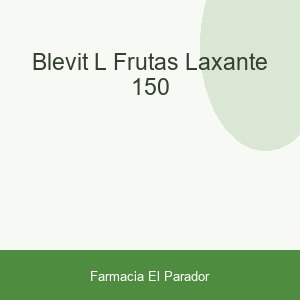 BLEVIT 'L' FRUTAS LAXANTE 150