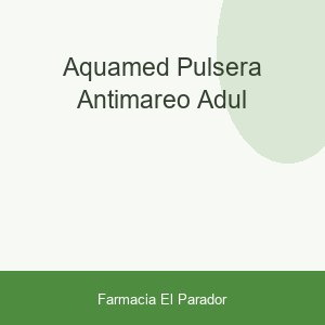 AQUAMED PULSERA ANTIMAREO ADUL