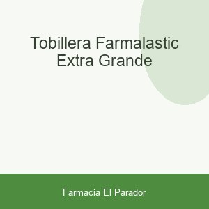 TOBILLERA FARMALASTIC EXTRA GRANDE
