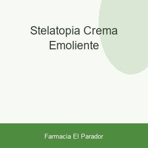 STELATOPIA CREMA EMOLIENTE
