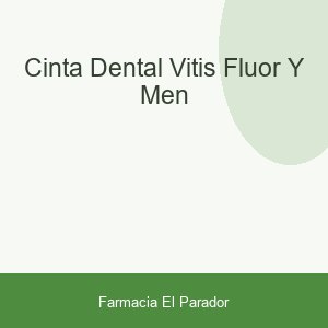 CINTA DENTAL VITIS FLUOR Y MEN