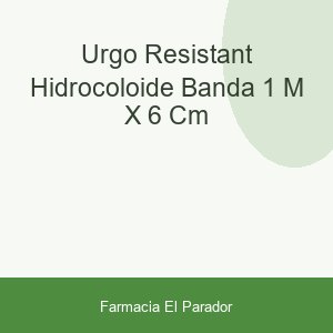 URGO RESISTANT HIDROCOLOIDE BANDA 1 M X 6 CM