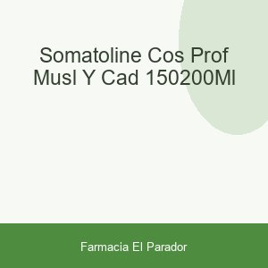 SOMATOLINE COS PROF MUSL Y CAD 150200ML