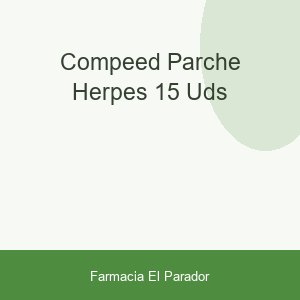 COMPEED PARCHE HERPES 15 UDS.