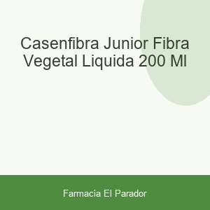 CASENFIBRA JUNIOR FIBRA VEGETAL LIQUIDA 200 ML