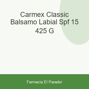 CARMEX CLASSIC BALSAMO LABIAL SPF 15  4.25 G
