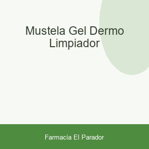 MUSTELA GEL DERMO LIMPIADOR
