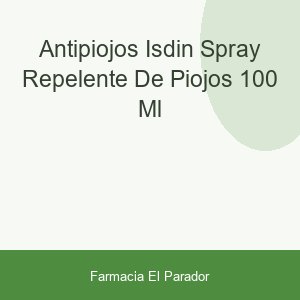 ANTIPIOJOS ISDIN SPRAY REPELENTE DE PIOJOS 100 ML
