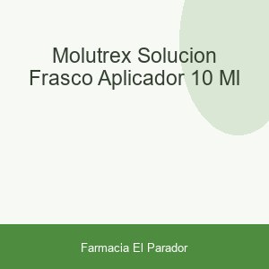 MOLUTREX SOLUCION  FRASCO APLICADOR 10 ML