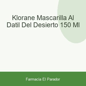 KLORANE MASCARILLA AL DATIL DEL DESIERTO  150 ML