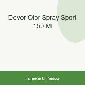 DEVOR OLOR SPRAY SPORT 150 ML