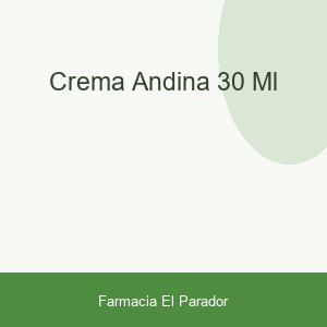 CREMA ANDINA  30 ML