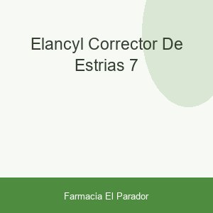 ELANCYL CORRECTOR DE ESTRIAS 7