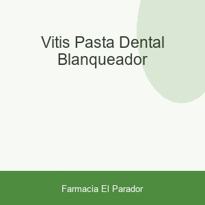 VITIS PASTA DENTAL BLANQUEADOR