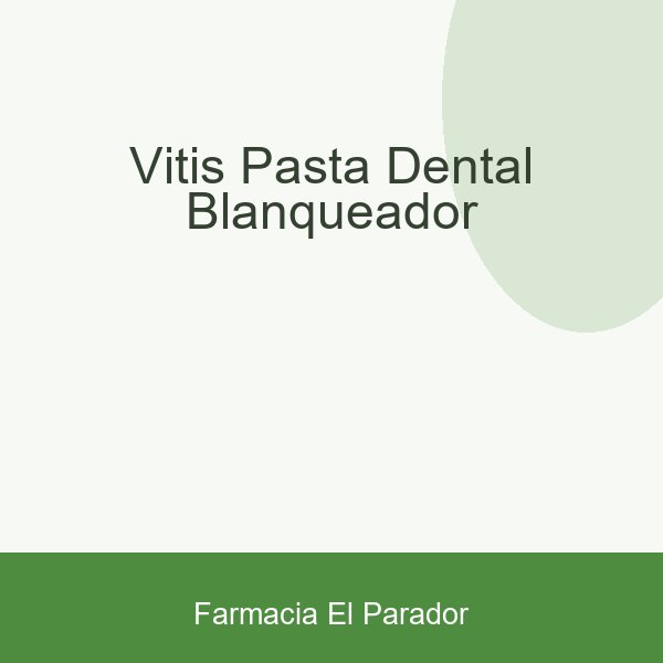 VITIS PASTA DENTAL BLANQUEADOR