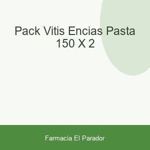 PACK VITIS ENCIAS PASTA 150 X 2